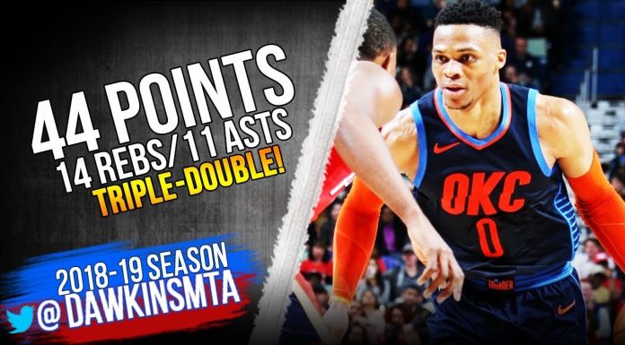 Wyniki NBA: 44 punkty Westbrooka, Knicks przerwali serię