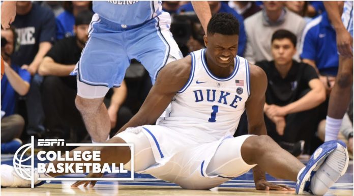 NBA: Groźny moment Ziona Williamsona