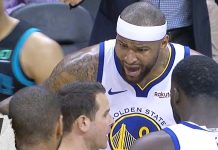 NBA: Cousins wyrzucił but rywala w trybuny!?