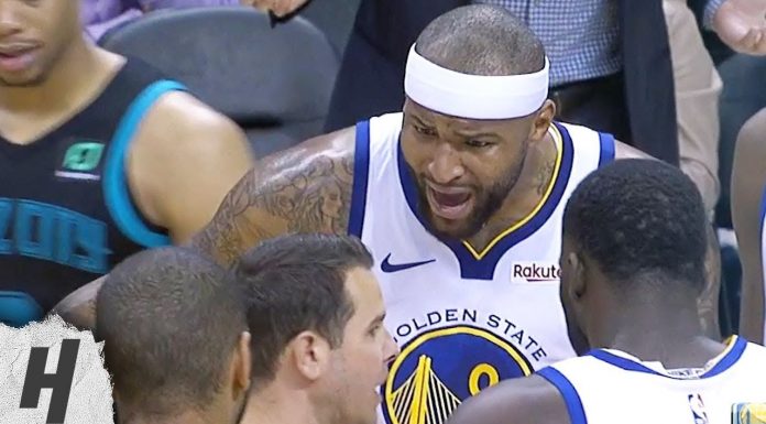 NBA: Cousins wyrzucił but rywala w trybuny!?