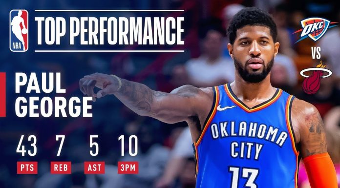 Wyniki NBA: 43 punkty George’a, Rockets rozbici przez Nuggets