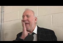 NBA: Trener Popovich spoliczkował się po przegranej