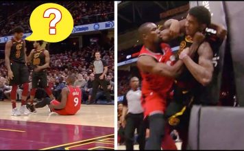 NBA: Bójka w meczu Cavs – Raptors!