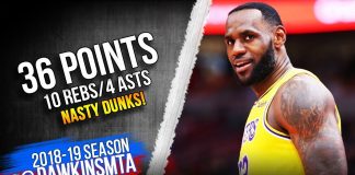 Wyniki NBA: LeBron prowadzi Lakers do wygranej, piorunująca końcówka McColluma