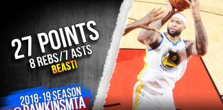 NBA: Najlepszy mecz Boogie’ego Cousinsa w sezonie