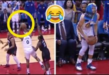 NBA: Zabawna strata Cousinsa. Co robisz Steph!?