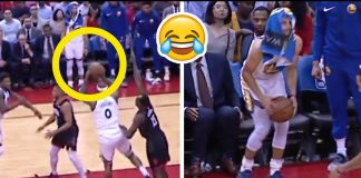 NBA: Zabawna strata Cousinsa. Co robisz Steph!?