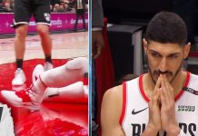 Wyniki NBA: 59 punktów Bookera, dwie dogrywki w Portland, kontuzja Nurkicia!