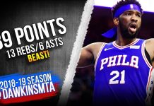 Wyniki NBA: Embiid nie do zatrzymania, season-high Middletona