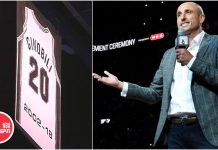 NBA: Piękne spotkanie legend San Antonio. Spurs zastrzegli numer Ginobiliego