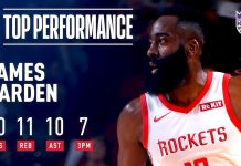 Wyniki NBA: 50 oczek Hardena, trwa walka o ostatnie miejsca wschodu