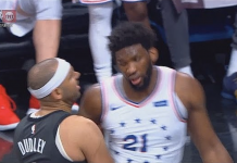 NBA: Bójka na Brooklynie! Dudley i Butler wyrzuceni z boiska! (video)