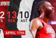 NBA: 37 punktów Irvinga, triple-double Hardena. Faworyci wygrywają