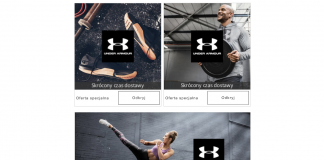 Tylko do piątku! Duże rabaty na buty i ubrania Under Armour!