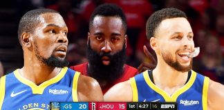 Wyniki NBA: Dogrywka w Houston! 46 punktów Duranta, 41 Hardena!