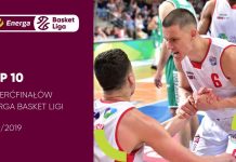 TOP 10 ćwierćfinałów Energa Basket Ligi
