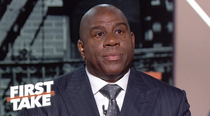 NBA: Magic twierdzi, że Pelinka wbił mu nóż w plecy. Dramatu Lakers ciąg dalszy