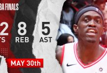 Finał NBA: 32 punkty Siakama, cała Kanada w ekstazie!