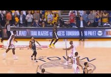 NBA: Curry trafił z połowy jedną ręką