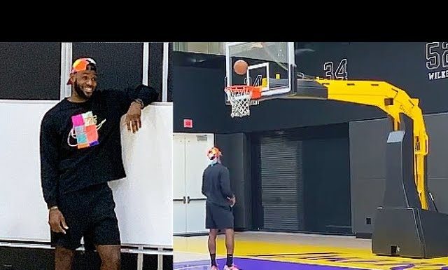 NBA: LeBron nudził się przed konferencją Lakers?