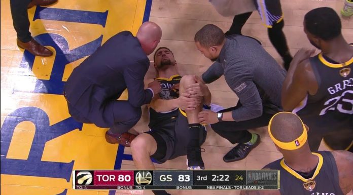 Finał NBA: Bardzo poważna kontuzja Klaya Thompsona!