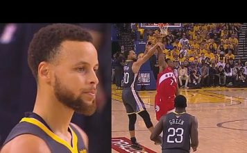 Finał NBA: Curry’emu w końcu gwizdnęli faul w ataku!