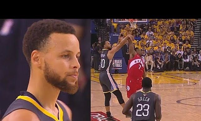 Finał NBA: Curry’emu w końcu gwizdnęli faul w ataku!