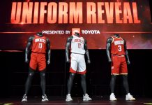 NBA: Rockets zaprezentowali nowe trykoty