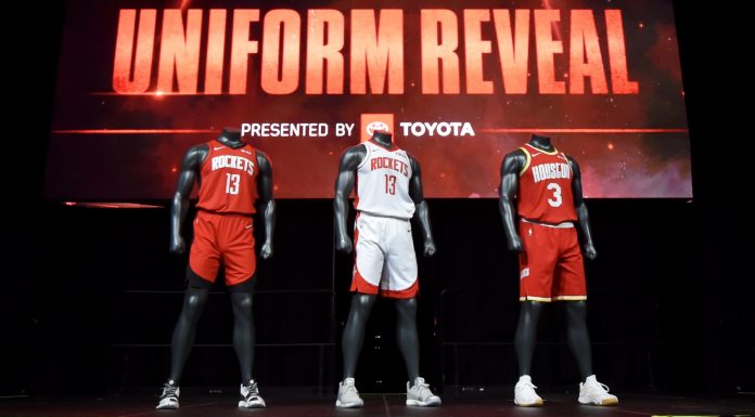 NBA: Rockets zaprezentowali nowe trykoty