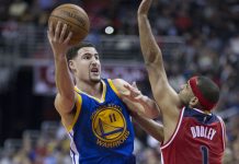 NBA: Koszmar! Znów poważny uraz Klaya Thompsona! (aktualizacja)