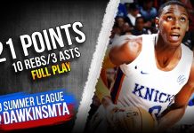 NBA: RJ Barrett rozkręca się w Lidze Letniej