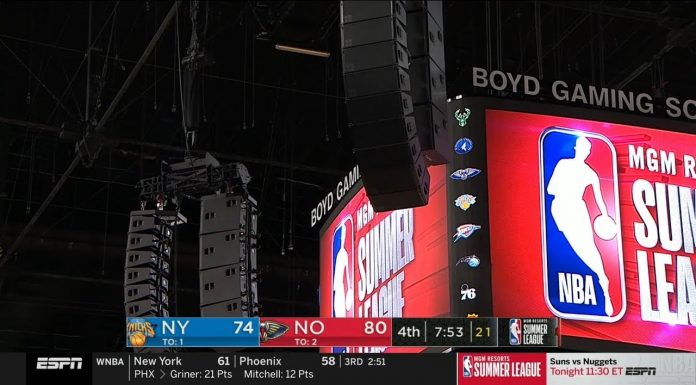 NBA: Wstrząsy po trzęsieniu ziemi podczas meczu Ligi Letniej