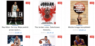Książki o NBA: Lektury koszykarskie na wakacje w niższych cenach!
