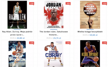 Książki o NBA: Lektury koszykarskie na wakacje w niższych cenach!