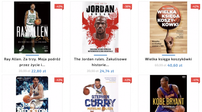 Książki o NBA: Lektury koszykarskie na wakacje w niższych cenach!