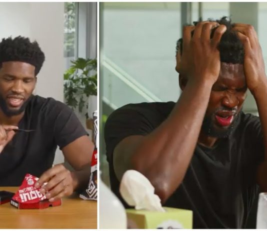 NBA: Embiid zabawny jak zawsze – odleciał!