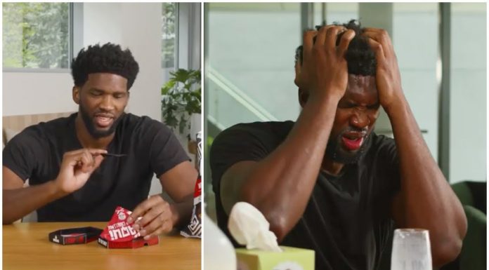 NBA: Embiid zabawny jak zawsze – odleciał!