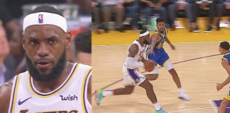 NBA: Piękna asysta LeBrona. Lakers rozbili Warriors