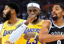 Wyniki NBA: Tylko 12 minut LeBrona i kontuzja Davisa