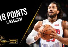 NBA: Pistons pod wrażeniem Rose’a