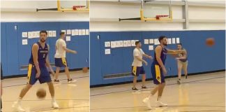 NBA: Klay Thompson na treningu Warriors!