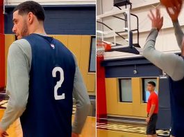 NBA: Lonzo Ball zmienia technikę rzutu