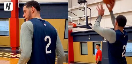 NBA: Lonzo Ball zmienia technikę rzutu