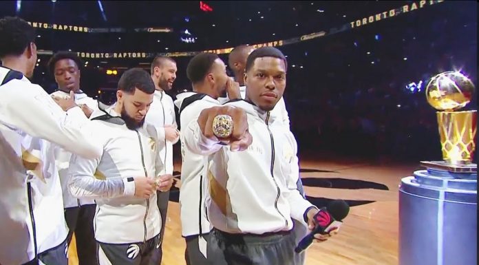 NBA: Raptors odebrali swoje ogromne pierścienie