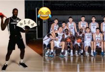 Lance Stephenson podczas sesji zdjęciowej w Chinach