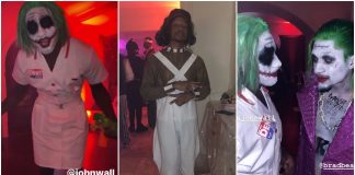 John Wall jako Joker na Halloween