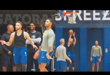 NBA: Zobacz jak Curry i D’Angelo nie mogą przestać trafiać!