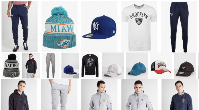Bluzy, czapki NBA i NFL nawet 70% taniej!