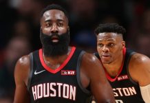 Wyniki NBA: 42 punkty Hardena, Celtics na zwycięskiej ścieżce