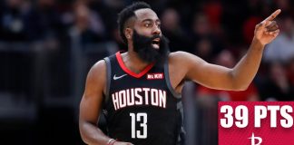 Wyniki NBA: 39 punktów Hardena, ósma wygrana Celtics